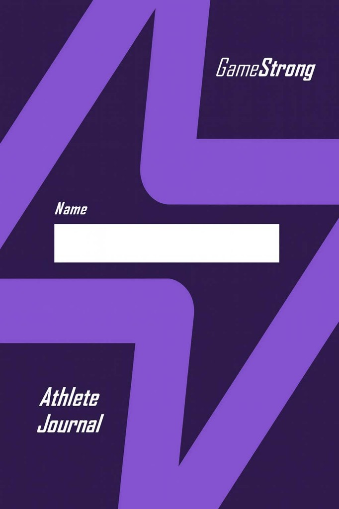 GameStrong Athlete Journal front cover